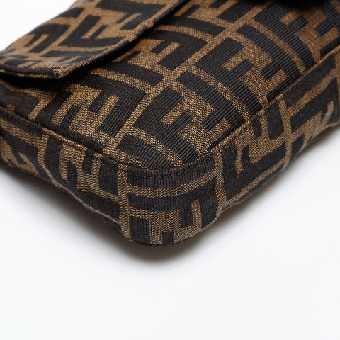 フェンディ FENDI ズッカ マンマバケット　 ショルダーバッグ ブラウン WS20231