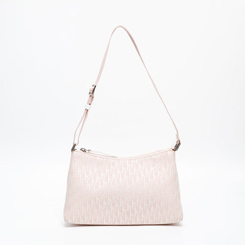 クリスチャンディオール Christian Dior トロッター キャンバス ショルダーバッグ ピンク WS20232