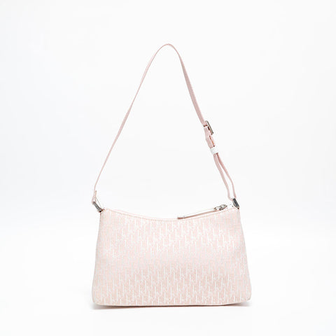 クリスチャンディオール Christian Dior トロッター キャンバス ショルダーバッグ ピンク WS20232