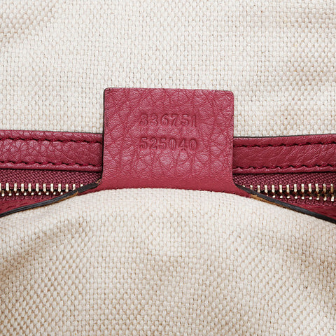 GUCCI 2way Leather Soho Shoulder Bag pink WS20234