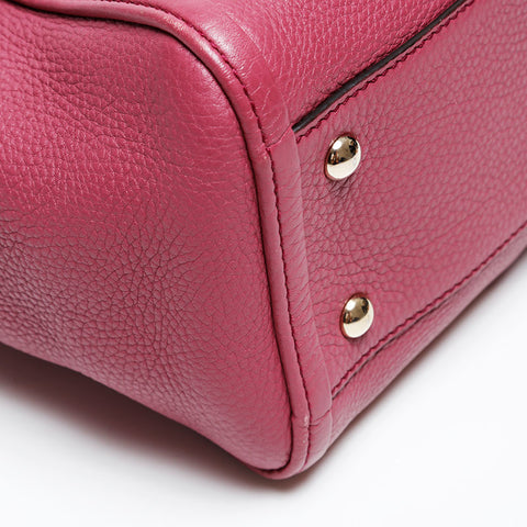 GUCCI 2way Leather Soho Shoulder Bag pink WS20234