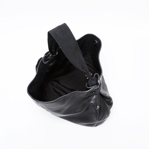 Salvatore Ferragamo Vara Ribbon Leather Shoulder Bag black WS20239