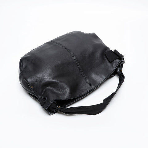 Salvatore Ferragamo Vara Ribbon Leather Shoulder Bag black WS20239