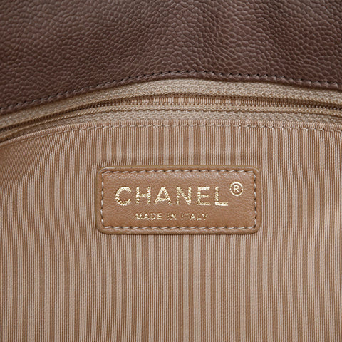 CHANEL Caviar Skin Leather Wild Stitch 15 Series 2011-2012 Shoulder Bag gray WS20242