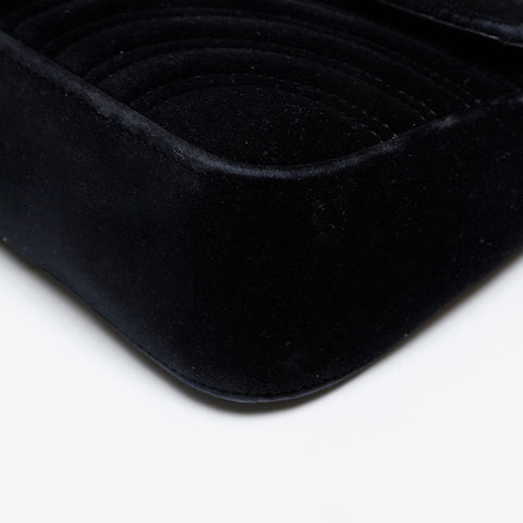 GUCCI GG Marmont Velour Chain Shoulder Bag black WS20243