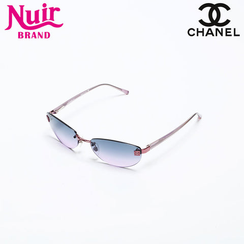 シャネル CHANEL リムレス ココマーク サングラス パープル WS20245