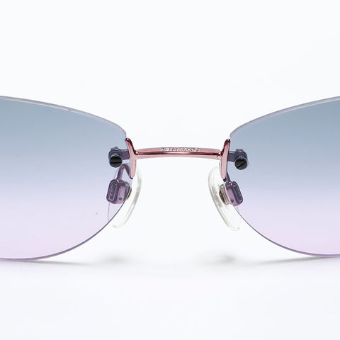 シャネル CHANEL リムレス ココマーク サングラス パープル WS20245