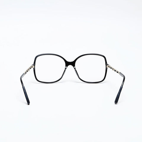 CHANEL Chain Clear Glasses black WS20248
