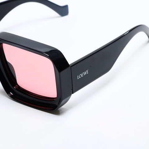 ロエベ LOEWE パウラズイビサ マスク サングラス ブラック レッド WS20253