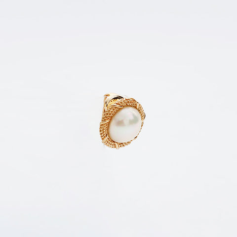Christian Dior Pearl Earring gold WS20257