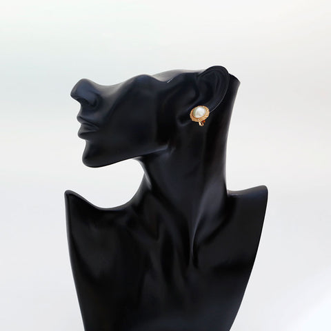 Christian Dior Pearl Earring gold WS20257