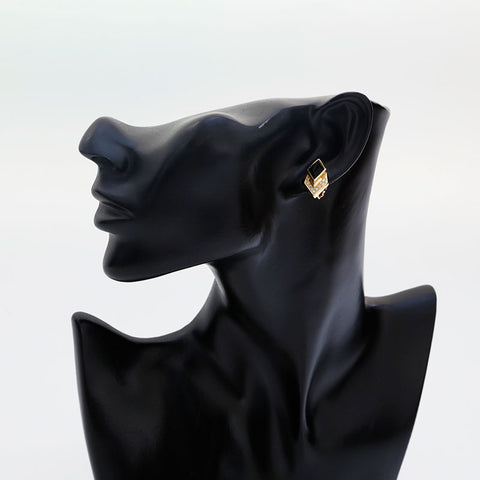 Christian Dior Rhinestone Earring gold WS20258