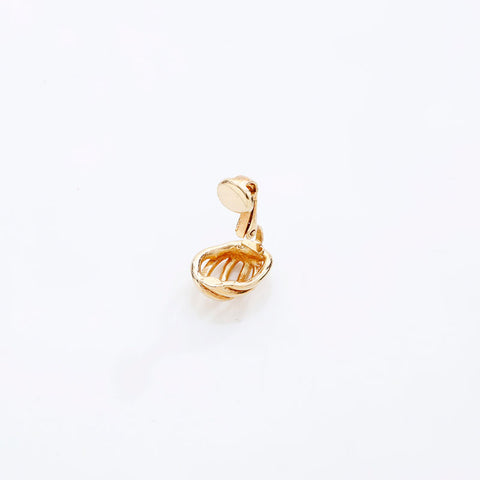 Christian Dior motif Earring gold WS20259