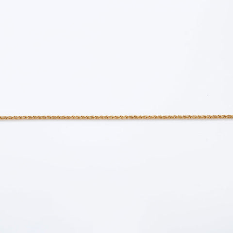 Christian Dior CD logo Necklace gold WS20262