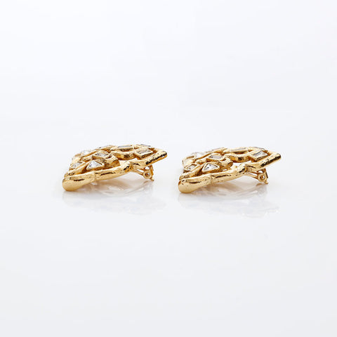 YVES SAINT LAURENT Rhinestone Earring gold WS20264