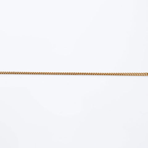 Christian Dior Rhinestone Necklace gold WS20266