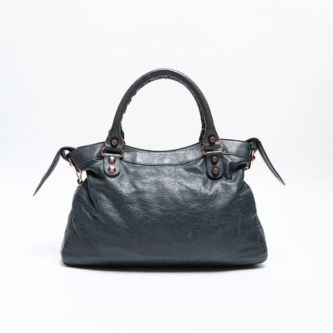 BALENCIAGA City Giant 2way Shoulder Bag green WS20273