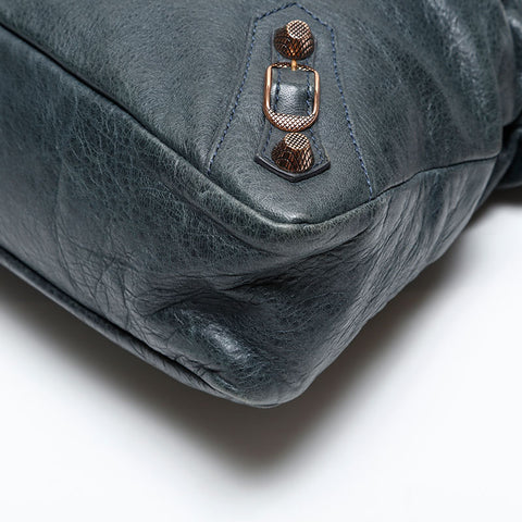 BALENCIAGA City Giant 2way Shoulder Bag green WS20273
