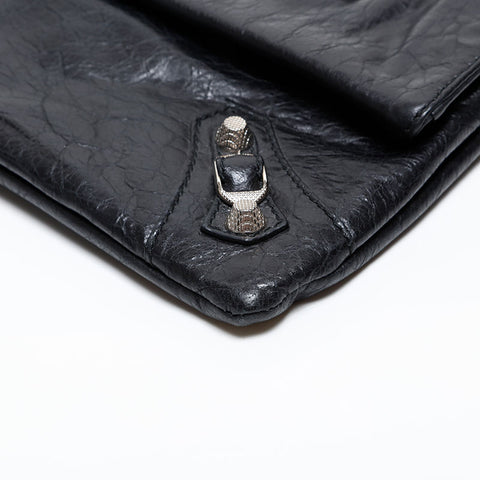 BALENCIAGA Giant envelope Clutch bag black WS20274