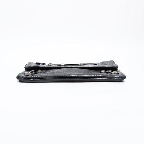 BALENCIAGA Giant envelope Clutch bag black WS20274