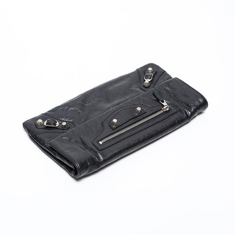 BALENCIAGA Giant envelope Clutch bag black WS20274