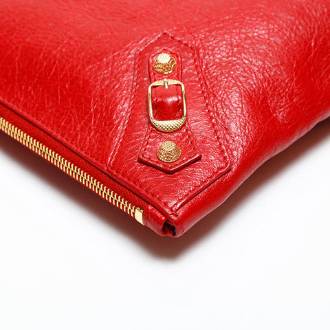 BALENCIAGA Giant envelope Clutch bag Red WS20275