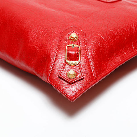 BALENCIAGA Giant envelope Clutch bag Red WS20275