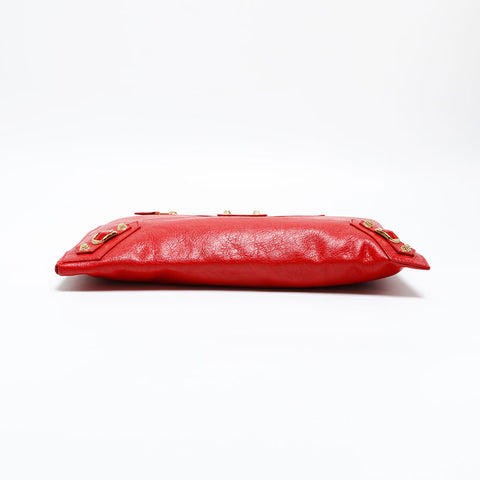 BALENCIAGA Giant envelope Clutch bag Red WS20275