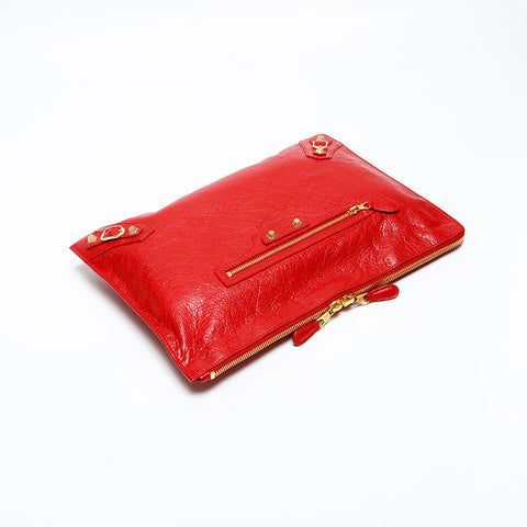 BALENCIAGA Giant envelope Clutch bag Red WS20275