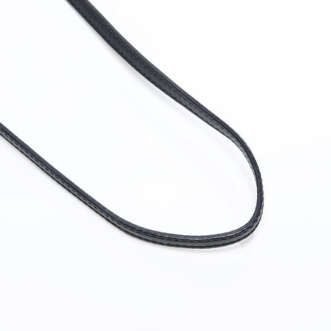 BALENCIAGA Denim Logo Shoulder Bag Navy WS20278