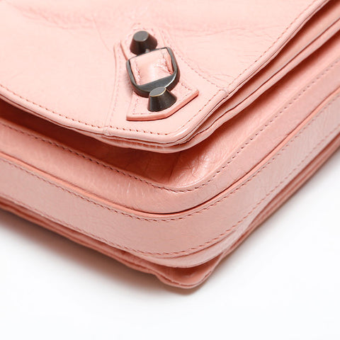 BALENCIAGA leather mini Shoulder Bag pink WS20280