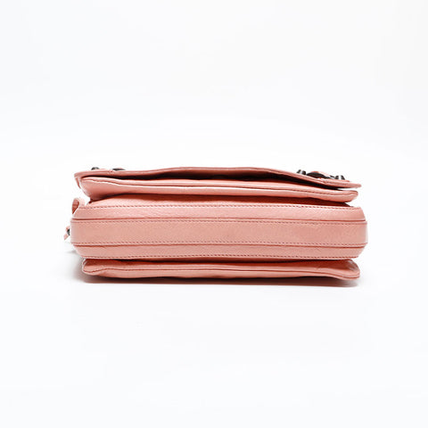 BALENCIAGA leather mini Shoulder Bag pink WS20280