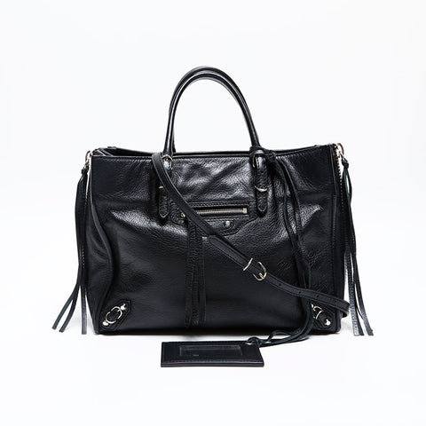BALENCIAGA The Paper Mini 2way Shoulder Bag black WS20281