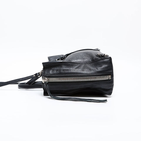 BALENCIAGA The Paper Mini 2way Shoulder Bag black WS20281