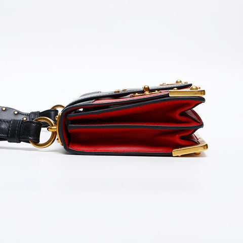 VINTAGE●PRADA●プラダ カイエ レザーショルダーバッグ PRADA CAHIER(プラダ カイエ) ショルダーバッグ・ポシェット