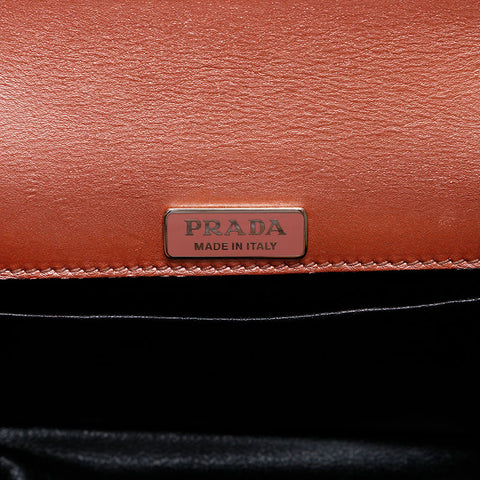 極美品 プラダ PRADA レザー カイエ ショルダーバッグ ピンク WS20286