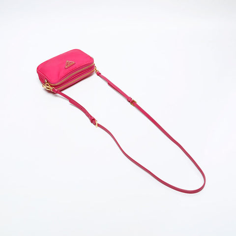 PRADA Nylon mini Shoulder Bag pink WS20291