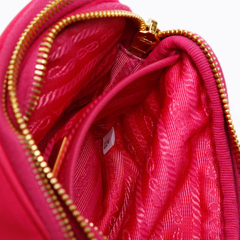 PRADA Nylon mini Shoulder Bag pink WS20291