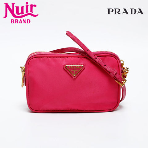 PRADA Nylon mini Shoulder Bag pink WS20291