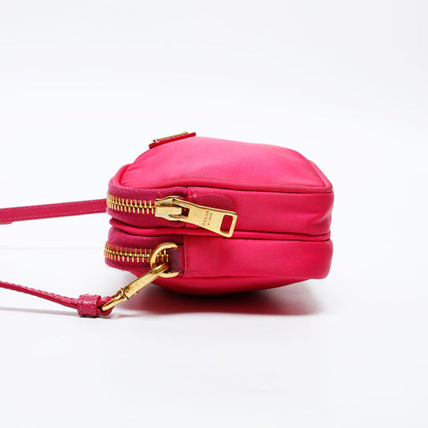 PRADA Nylon mini Shoulder Bag pink WS20291