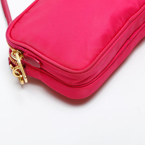 PRADA Nylon mini Shoulder Bag pink WS20291