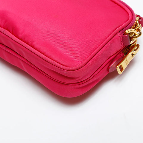 PRADA Nylon mini Shoulder Bag pink WS20291