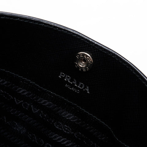 PRADA Safiano Shoulder Bag black WS20292