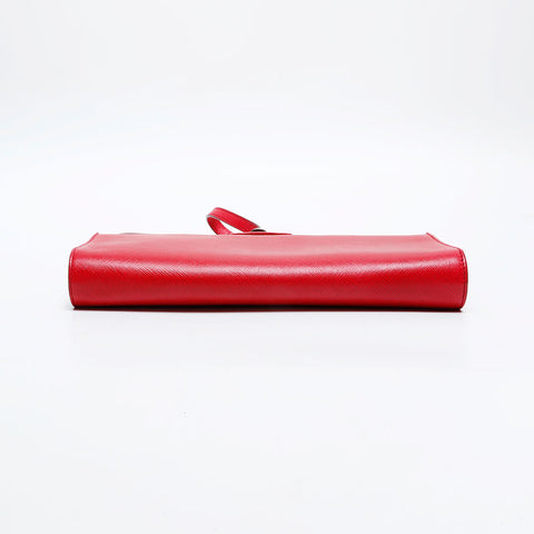 Salvatore Ferragamo Leather Gancini one belt Shoulder Bag Red WS20296