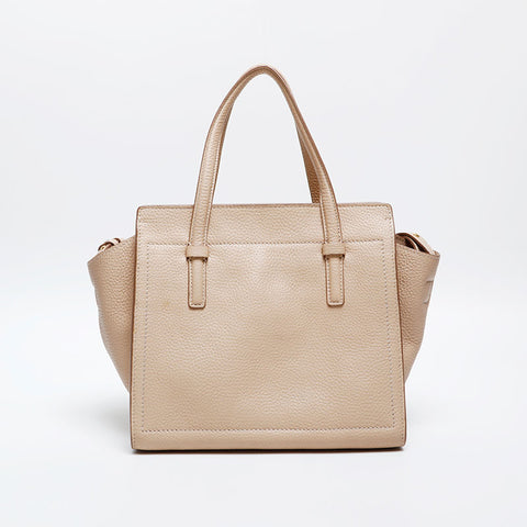 Salvatore Ferragamo Leather 2way Amy Shoulder Bag beige WS20297