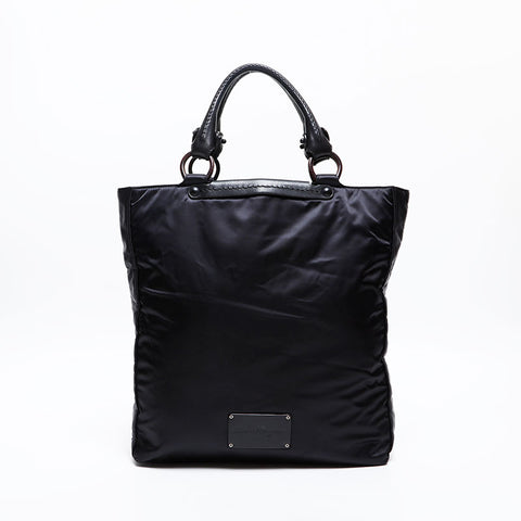 Salvatore Ferragamo Nylon logo Tote Bag black WS20298