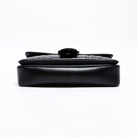 GUCCI GG Marmont Matelasse Chain Shoulder Bag black WS20300