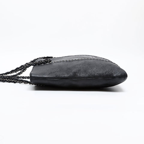 CHANEL Luxury Chain 10 series 2005-2006 Tote Bag black WS20302