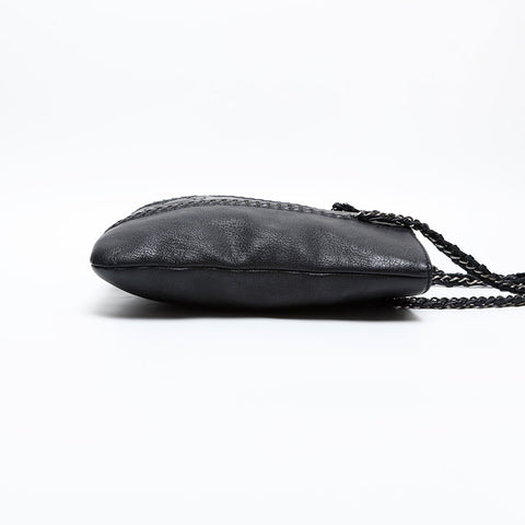 CHANEL Luxury Chain 10 series 2005-2006 Tote Bag black WS20302