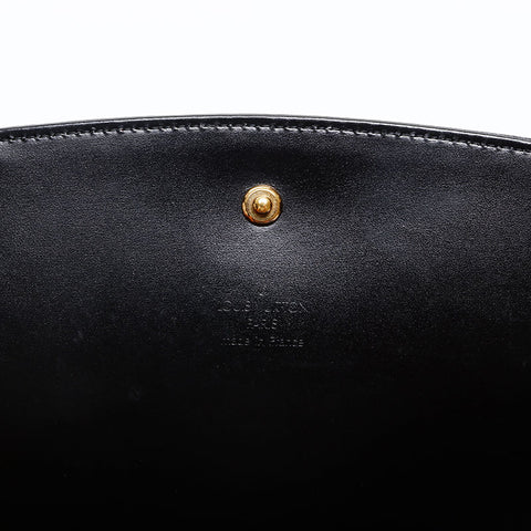 LOUIS VUITTON 1996 Epi Opera Line Aegean Clutch bag black WS20303
